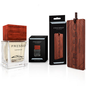 Snow Pearl set wooden hanger + perfume 50 ml