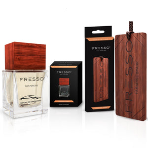 Paradise Spark set wooden hanger + perfume 50 ml