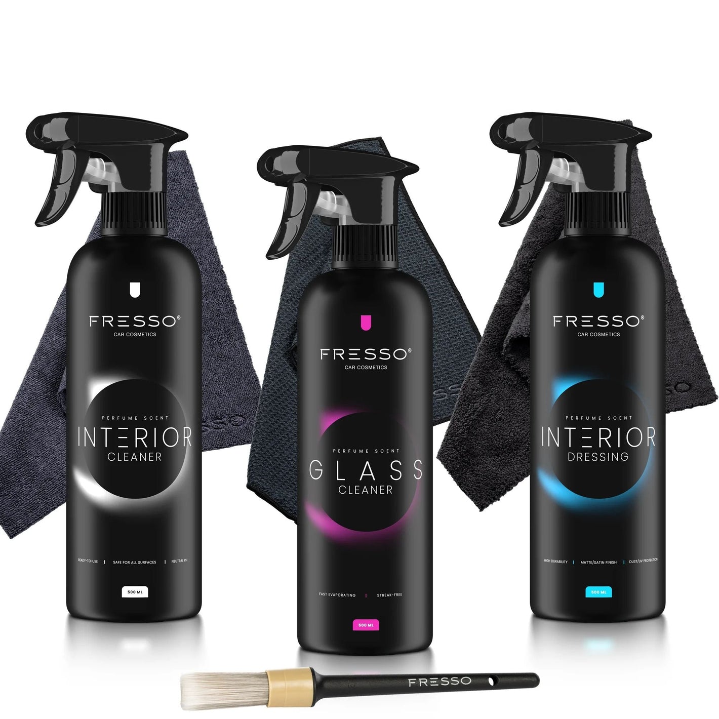 Interior cleaning and care kit